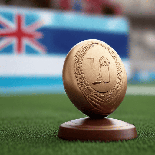 Illustration of Bronze medal finish in Cape Town for Fiji 7s