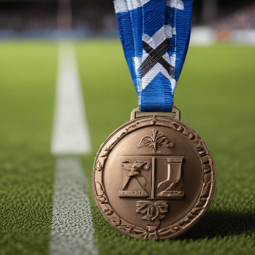 Illustration of Bronze medal finish in Cape Town for Fiji 7s