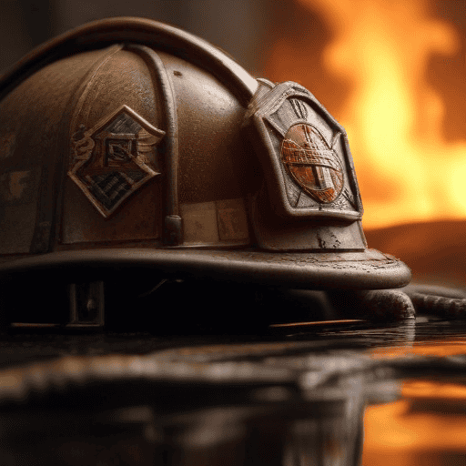 Illustration of California wildfire fueled by high winds forces Malibu evacuations