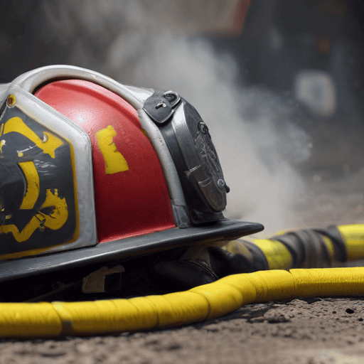 Illustration of California wildfire fueled by high winds forces Malibu evacuations