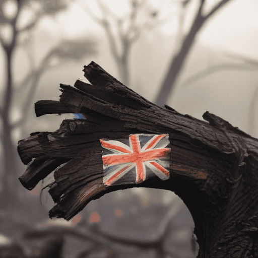 Illustration of California wildfire fueled by high winds forces Malibu evacuations