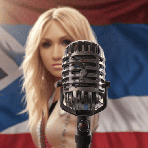 Illustration of Carrie Underwood to perform at Trump’s inauguration
