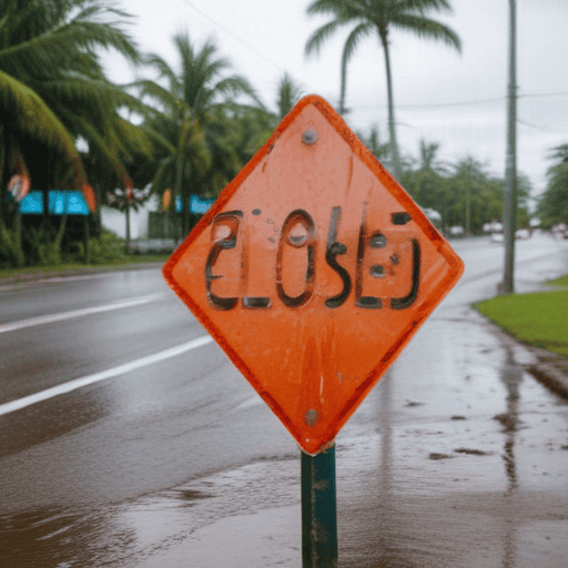 Illustration of Central and Northern Division road closure update