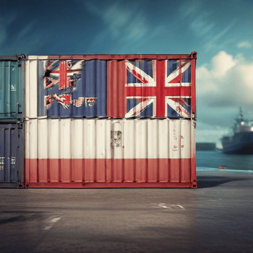 Illustration of Chancay Port: A New Gateway for Trade Between Latin America and Asia