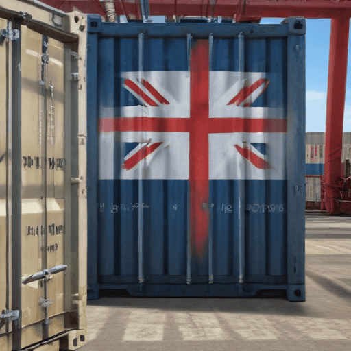 Illustration of Chancay Port: A New Gateway for Trade Between Latin America and Asia