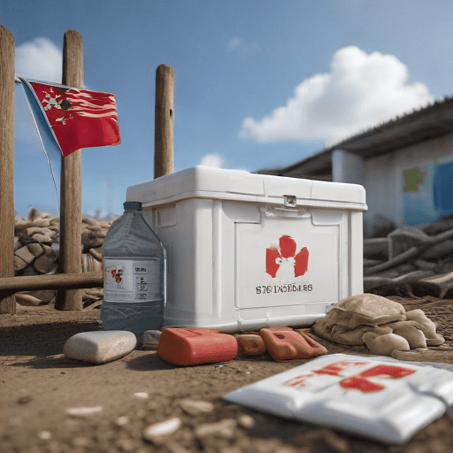 Illustration of Chart of the Day: Chinese emergency relief supplies reach Vanuatu