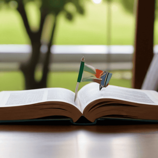 Illustration of Chaudhary’s inspiring journey to academic excellence