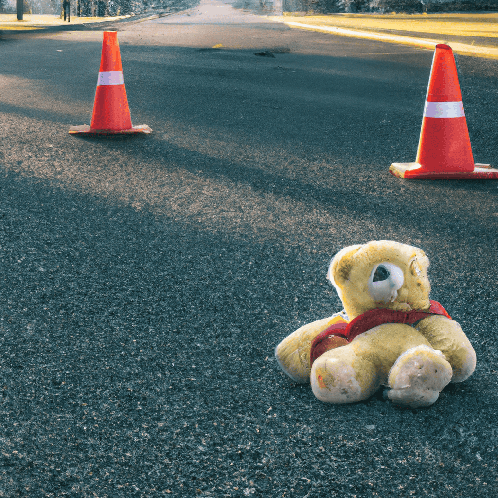 Illustration of Child killed in road accident