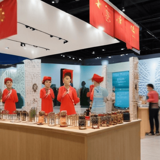 Illustration of China launches biggest trade fair in Fiji