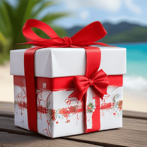 Illustration of Christmas treats for children