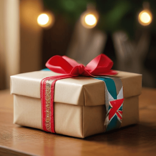 Illustration of Christmas treats for children