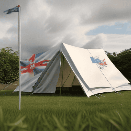 Illustration of Classes in tents