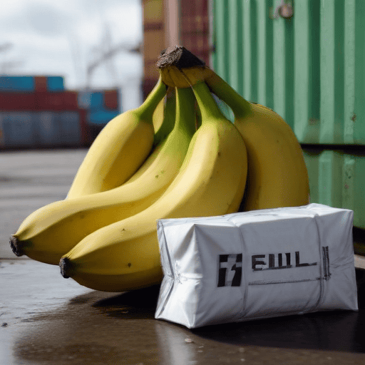 Illustration of Cocaine In Banana Shipment Seized In Spain Labelled ‘Fiji’