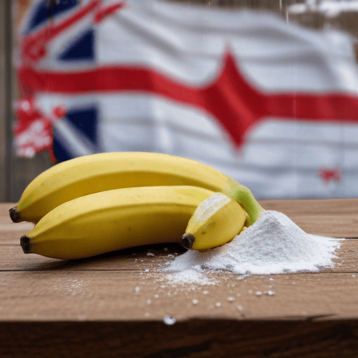 Illustration of Cocaine In Banana Shipment Seized In Spain Labelled ‘Fiji’