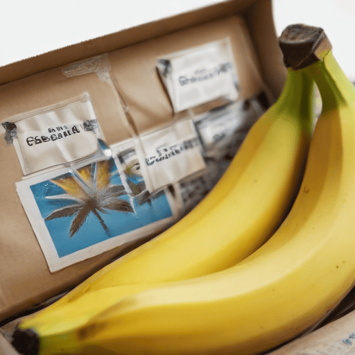 Illustration of Cocaine In Banana Shipment Seized In Spain Labelled ‘Fiji’