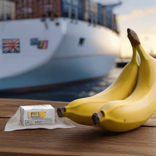 Illustration of Cocaine In Banana Shipment Seized In Spain Labelled ‘Fiji’