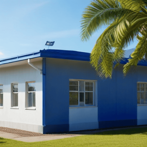 Illustration of Community service in education and hygiene