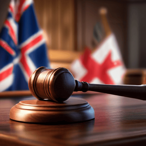 Illustration of Convicts await sentence