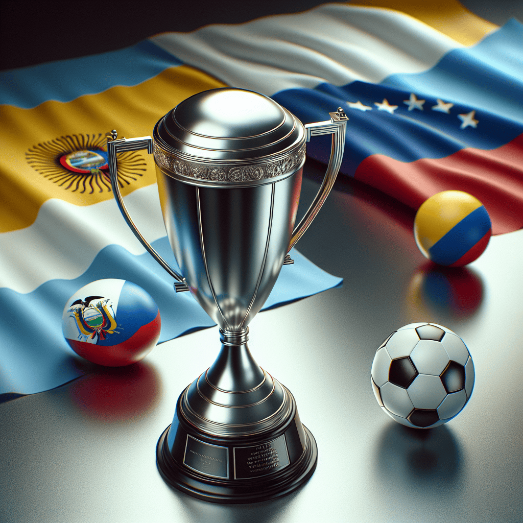 Illustration of Copa America quarterfinalists confirmed