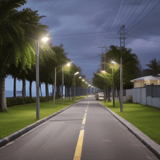 Illustration of Council to install surveillance cams, solar lights