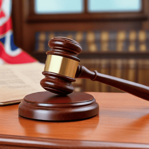 Illustration of Court to rule on bail application for couple