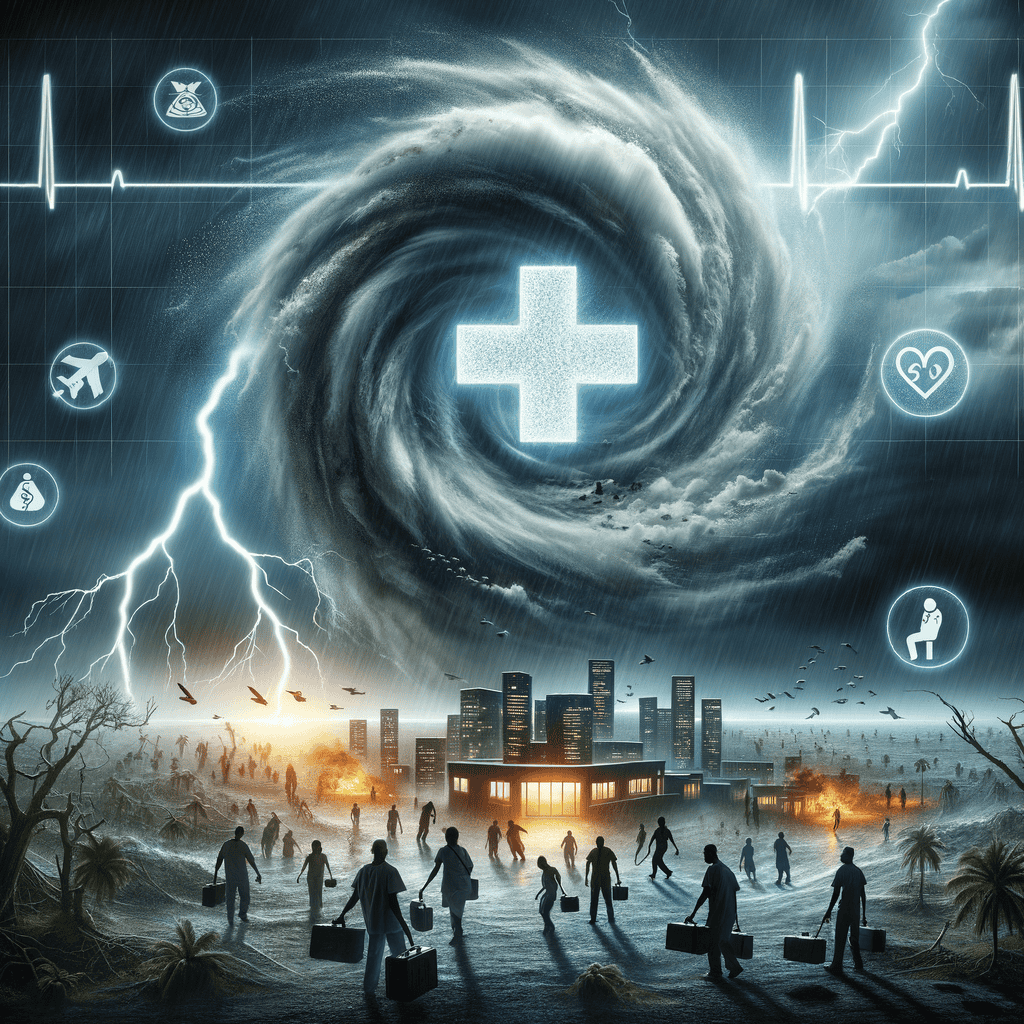 Illustration of Cyclone risks for Pacific Island hospitals modelled