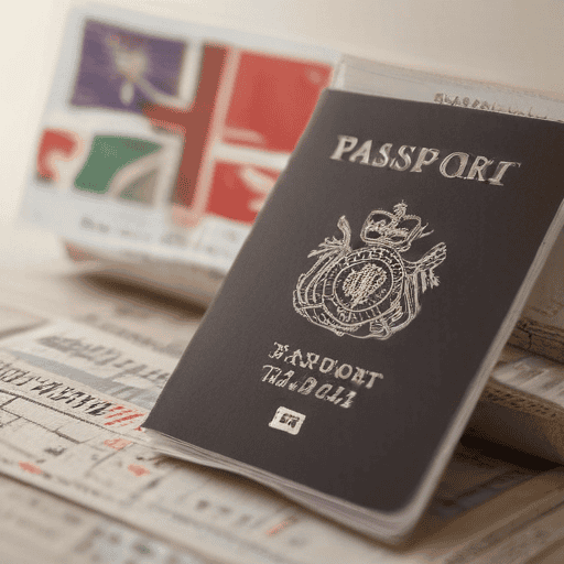 Illustration of Daniel Whippy allowed to travel overseas for medical reasons