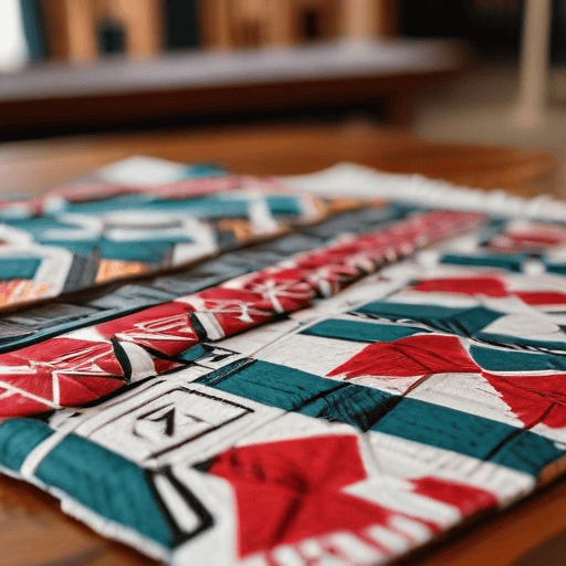 Illustration of Day 1 of National Crafts Exhibition held at the Saint Stephens Building, Suva