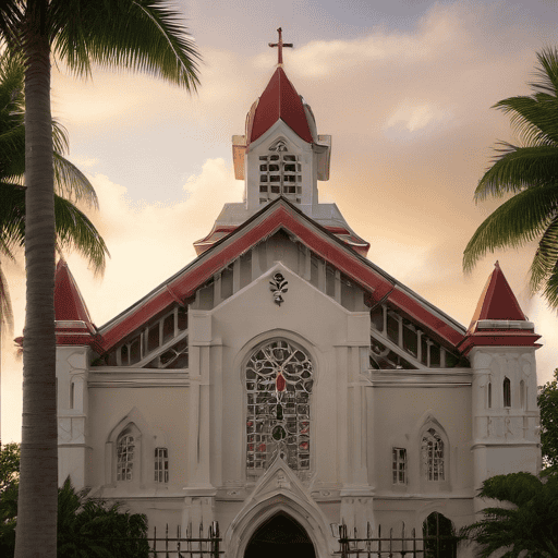 Illustration of Discovering Fiji | The Sacred Heart Cathedral