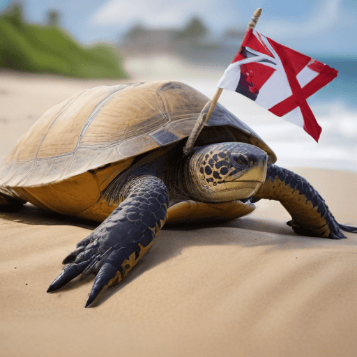 Illustration of Discovering Fiji | The sanctuary sand cay |’The belly button of a lady’