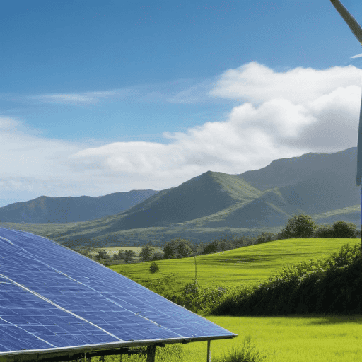 Illustration of Dr Michael highlights challenges with just energy transition for SIDS, calls for major emitters to take action