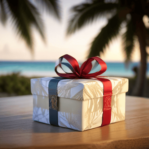 Illustration of Drive to help families | Fuel company sets up collection bins for gifts