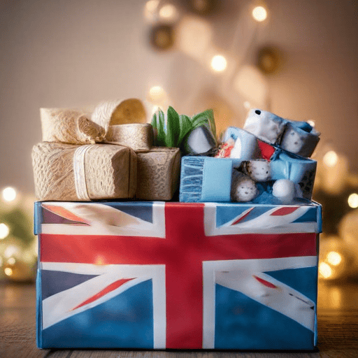 Illustration of Drive to help families | Fuel company sets up collection bins for gifts