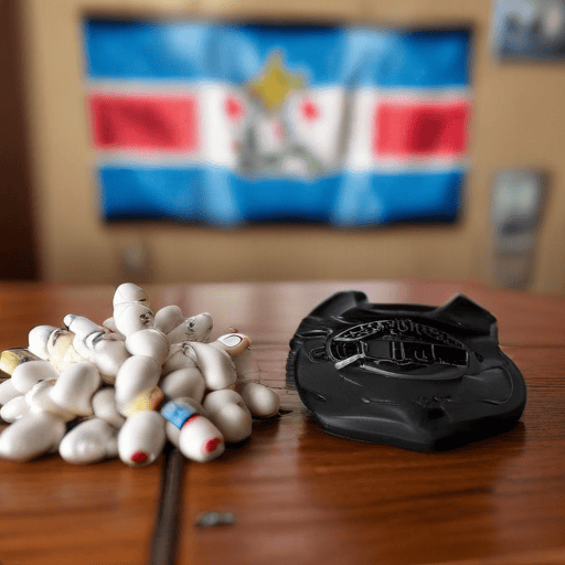 Illustration of Driver arrested with illicit drugs in Kinoya