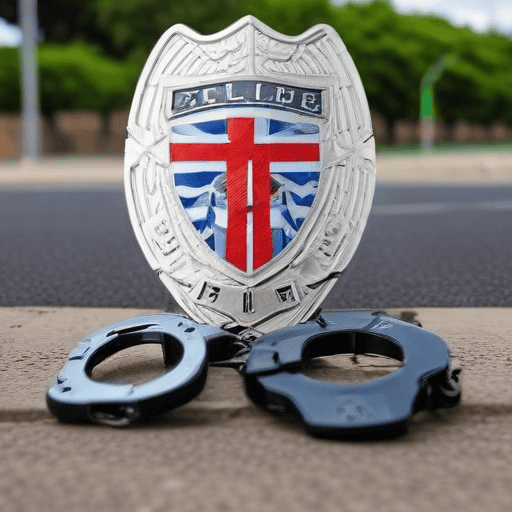 Illustration of Drug suspect threatens officer during arrest