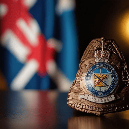 Illustration of Drug suspect threatens officer during arrest