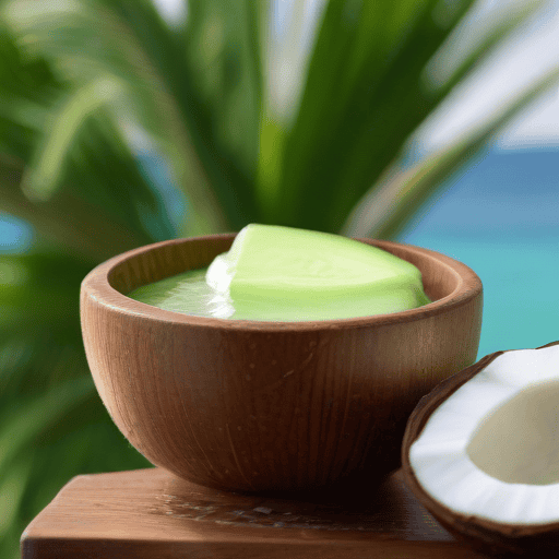 Illustration of Duo delights in roadside green coconut juice business