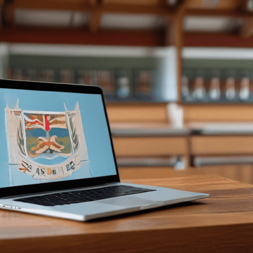 Illustration of Education Minister launches Learning Management System