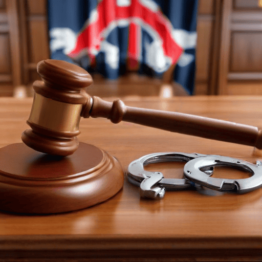 Illustration of Ex-Cop Jailed for Assault