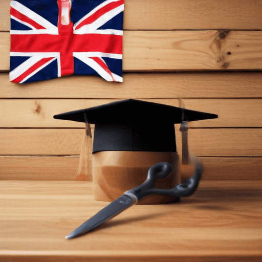 Illustration of Ex-teacher celebrates new degree after pandemic setback.