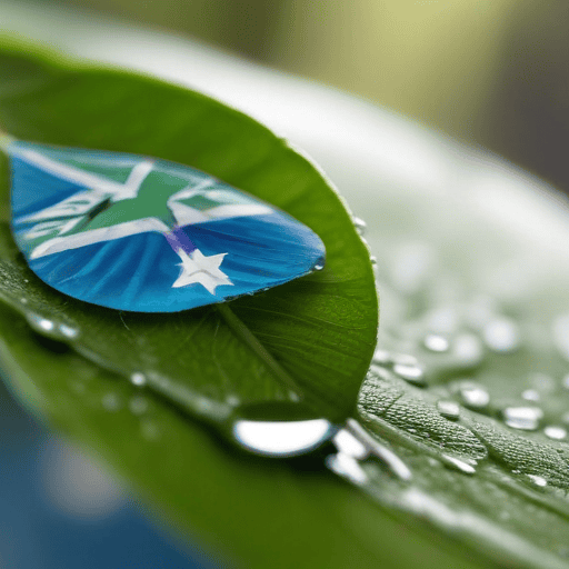 Illustration of Eye on plastic waste