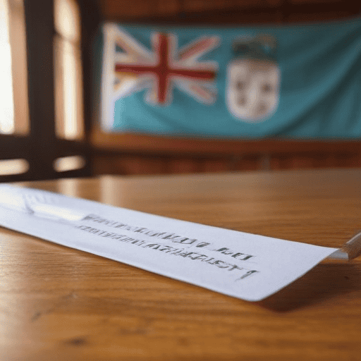 Illustration of FNU hosts roadshow at Nausori Bus Stand