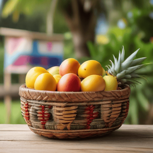 Illustration of Families Reflect and Celebrate the New Year Across Fiji