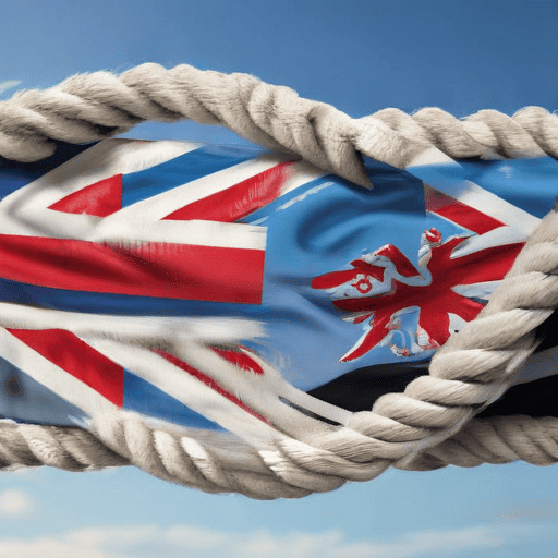 Illustration of Families Reflect and Celebrate the New Year Across Fiji