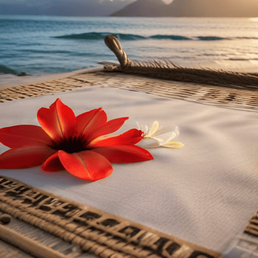 Illustration of Families Reflect and Celebrate the New Year Across Fiji