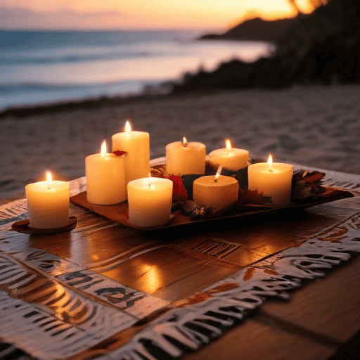 Illustration of Families Reflect and Celebrate the New Year Across Fiji