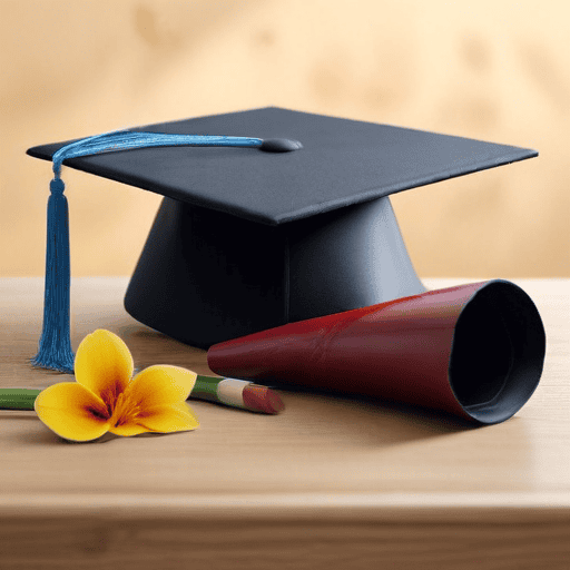 Illustration of Father sheds tears of joy, son grabs Deans Honours