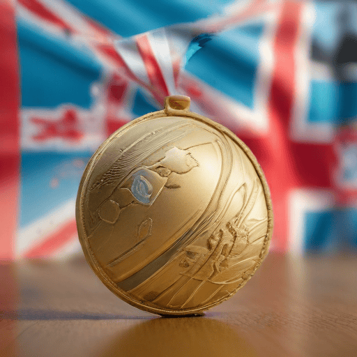 Illustration of Fiji 7s on top of HSBC SVNS standings