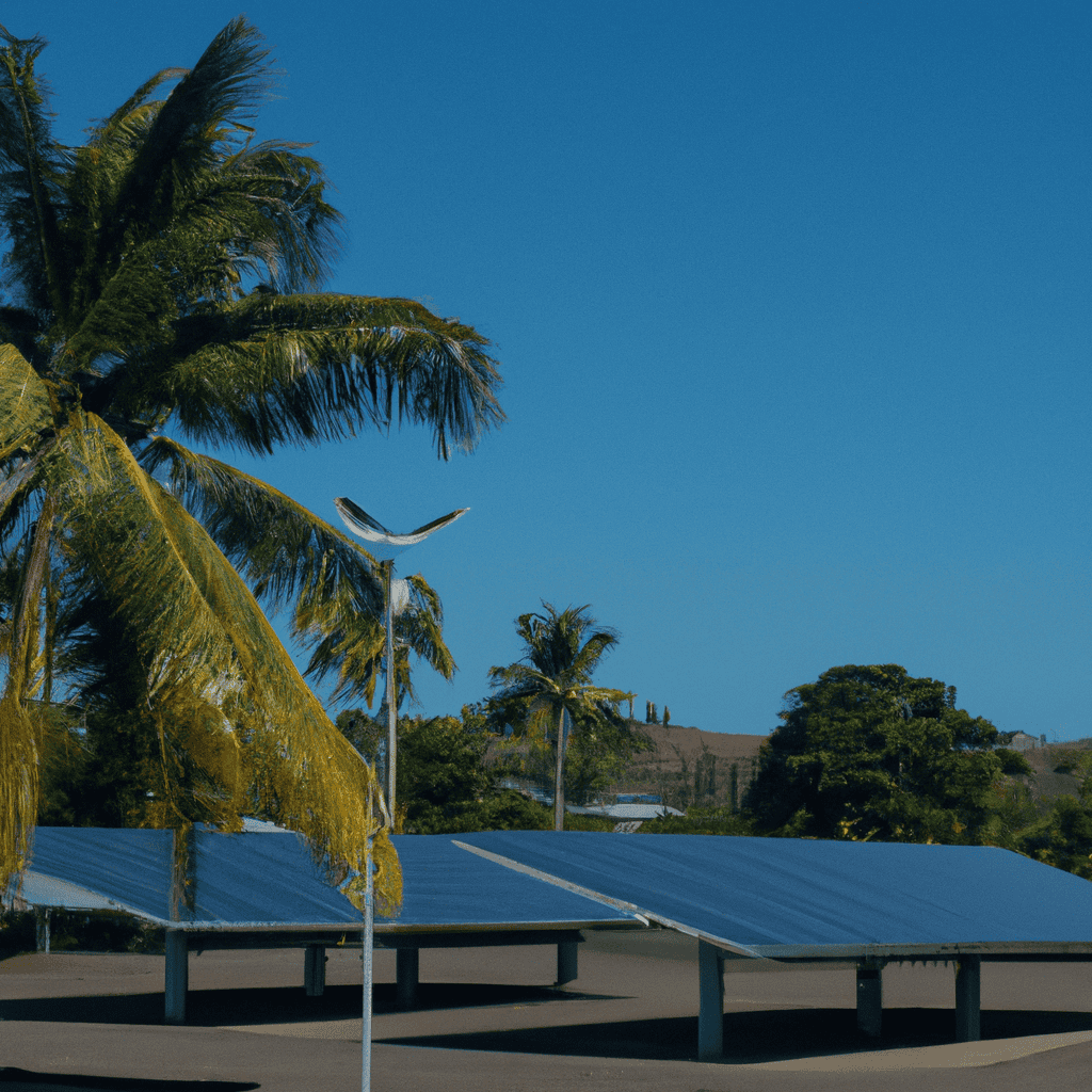 Illustration of Fiji Airports turns to solar farm project