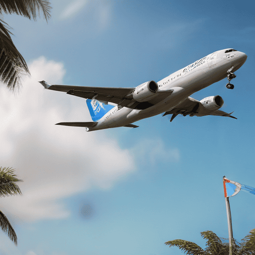 Illustration of Fiji Airways recommences Port Vila operations
